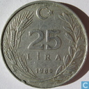 Münze - Türkei - Türkei 25 lira 1985