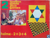 2 Spellen Halma 2+3+4