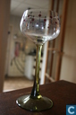 Glas / kristal - Josephienenhutte - jugendstil wijnglas