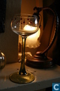 Glas / kristal - Josephienenhutte - jugendstil wijnglas