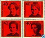 Stamps - German Federal Republic - Famous women 