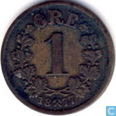 Noorwegen 1 øre 1877