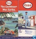 Map and globe - Map - Esso Caraibisch Gebied