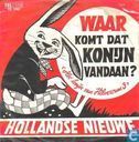 Waar komt dat konijn vandaan?
