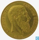 België 20 francs 1874