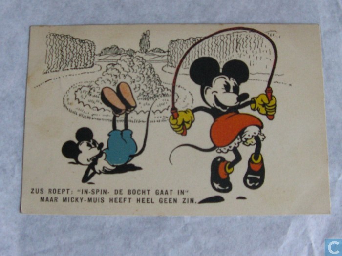 Ansichtkaart - Mickey Mouse - Mickey Mouse