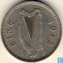 Ierland 3 pence 1942