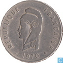 Frans Afar- en Issaland 100 francs 1970