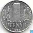 DDR 1 pfennig 1965