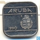 Aruba 50 cents 1990