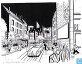 Pentekening "La rue"