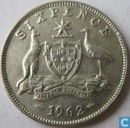 Australië 6 pence 1962