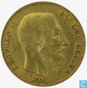 België 20 francs 1868