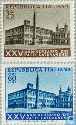 Stamps - Italy - Lateran Treaty