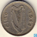 Ierland 3 pence 1948