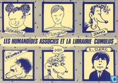 Uitnodigingskaart signeersessie Librairie Cumulus/Les Humanoïdes Associés