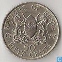 Kenia 50 cents 1977
