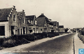 Hoofdstraat met Herv. Pastorie, Valkenburg (Z.H.)