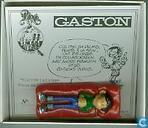 Gaston sur son lit de camp