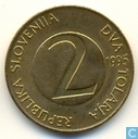 Slovenië 2 tolarja 1995