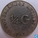 Nederlandse Antillen 1/4 gulden 1965 