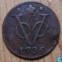 VOC 1 duit 1735 Holland