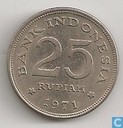 Indonesië 25 rupiah 1971