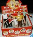 Suske & Wiske set van 5 buigpoppen