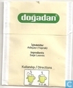 Tea bag label - Dogadan - Adaçayi