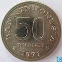 Indonesië 50 rupiah 1971
