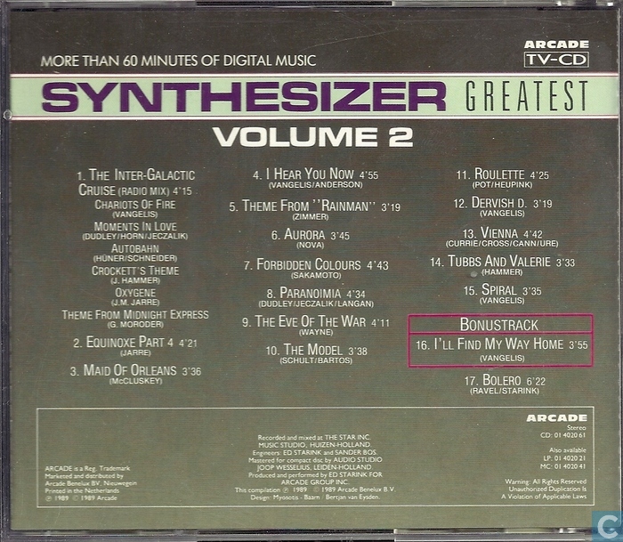 Synthesizer Greatest Vol 6