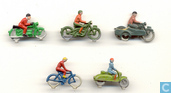Cyclists and motorcyclists