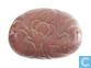 Chinees lotus - flower charm / amulett made from genuine amber