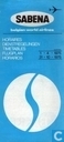 SABENA - 1 apr - 31 oct 1975