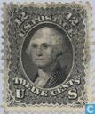 Franklin, Jefferson en Washington inschrift "U S" nieuw raam