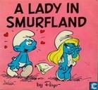 A lady in Smurfland