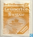Grüner Tee chinesische, mit Zitronen-Aroma