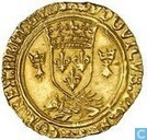 Frankrijk écu "gouden stekelvarken" 1505 Bretagne