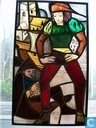 Brandglas-schilderij