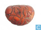 Chinees charm / amulett made from genuine reddish amber