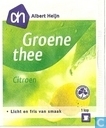 Groene thee Citroen
