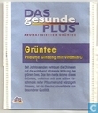 Grüntee Pflaume Ginseng mit Vitamin C