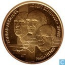 België 100 euro 2002 "Drie pioniers"