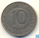 Slovenië 10 tolarjev 2001
