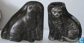 Mallen en matrijzen - Chocoladevormen - Zittende kat