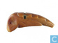 Chinees bird charm / amulett made from genuine amber 