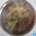 Finland 5 euro 2005 "WK Atletiek"