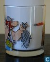 Asterix Nutella glas