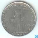 Vaticaan 100 lire 1957
