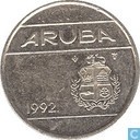 Aruba 25 cents 1992